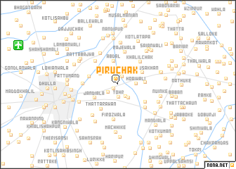 map of Pīru Chak