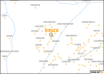 map of Piruco