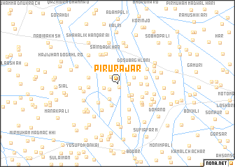 map of Pīru Rājar