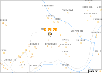 map of Piruro