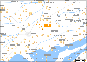 map of Pīruwāla