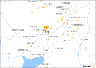 map of Pirú