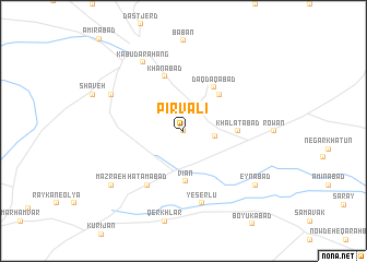 map of Pīrvalī