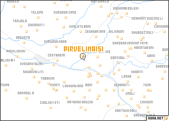 map of Pirveli Maisi