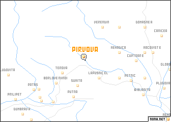 map of Pîrvova