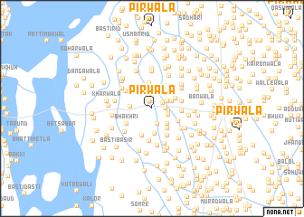 map of Pīrwāla