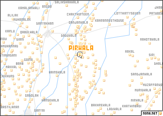 map of Pīrwāla