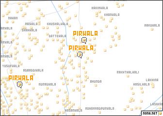 map of Pīrwāla