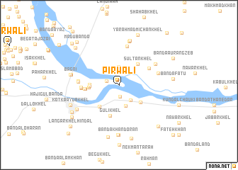 map of Pirwāli