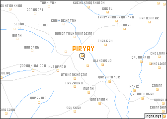 map of Pīryāy