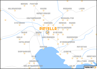 map of Piryélla