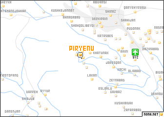 map of Pīr Yenū