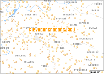 map of Piryugang-nodongjagu