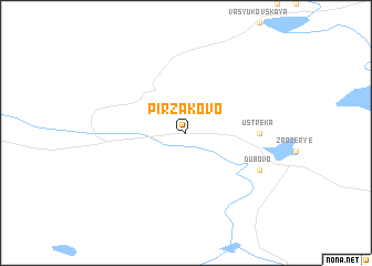 map of Pirzakovo