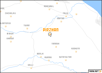 map of Pirzhan