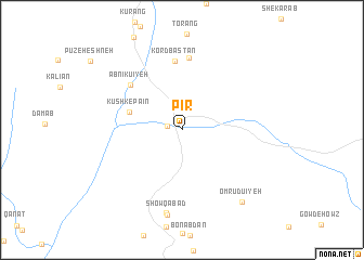 map of Pīr