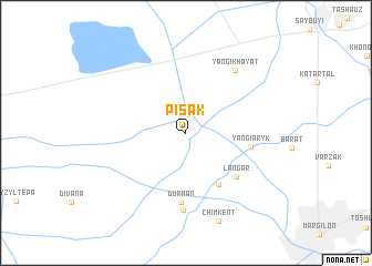 map of Pisak
