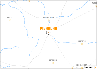 map of Pisāngan