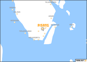 map of Pisang