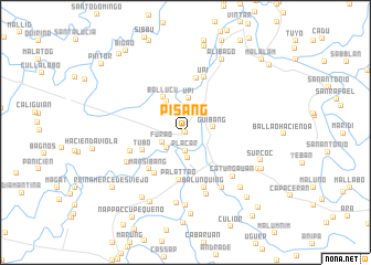 map of Pisang