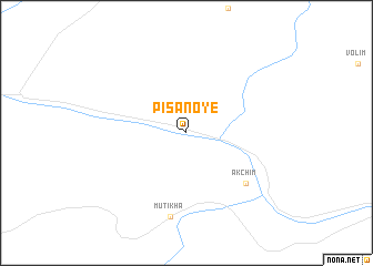 map of Pisanoye