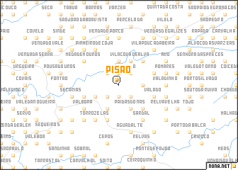 map of Pisão