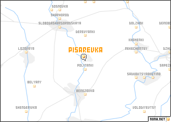 map of Pisarevka