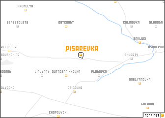 map of Pisarevka