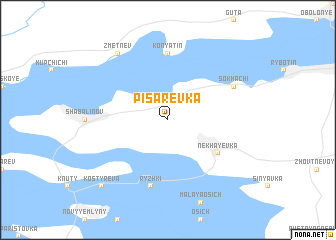 map of Pisarevka