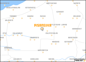 map of Pisarevka