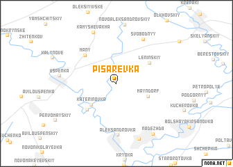 map of Pisarevka