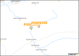 map of Pisarevka