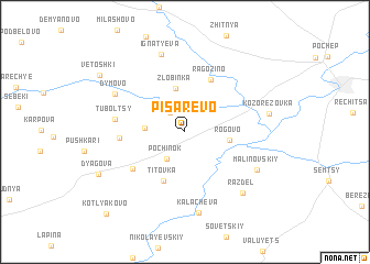 map of Pisarevo