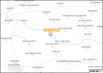 map of Pisarka