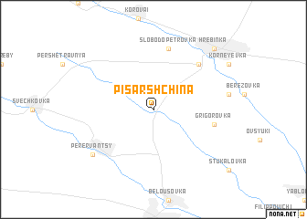 map of Pisarshchina
