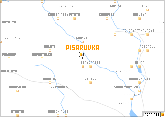 map of Pisaruvka