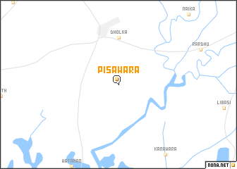map of Pisāwāra