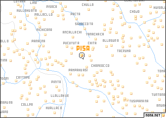 map of Pisa