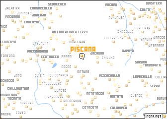 map of Piscaña