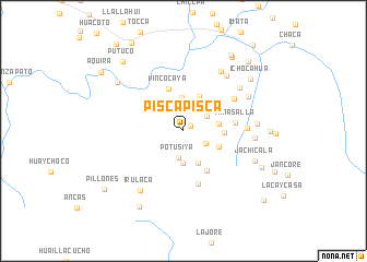 map of Pisca Pisca