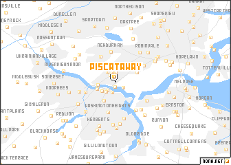 map of Piscataway