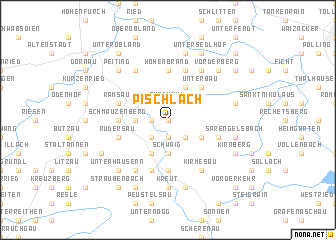 map of Pischlach