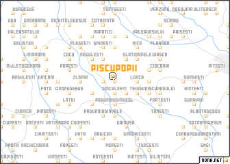 map of Piscu Popii