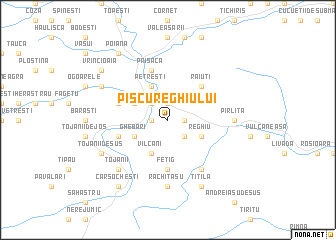 map of Piscu Reghiului