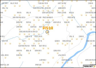 map of Pisda