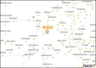 map of Pisen