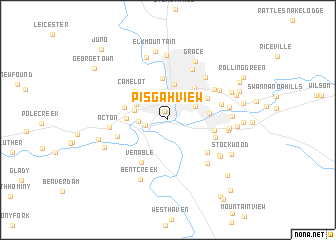 map of Pisgah View