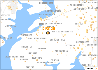 map of Pisgah