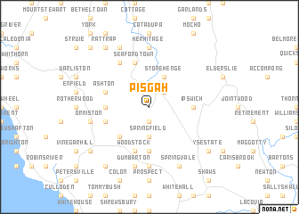 map of Pisgah