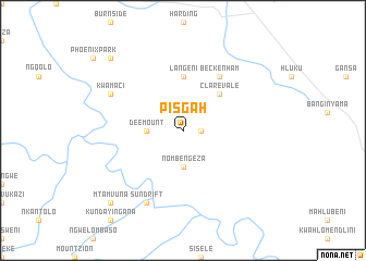 map of Pisgah